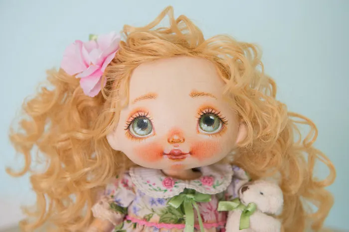 I Create One-Of-A-Kind Dolls By Sewing Them And Handpainting Their Faces (Part 2)