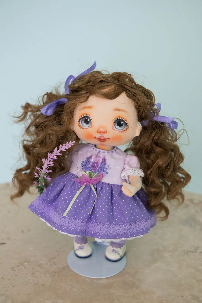 I Create One-Of-A-Kind Dolls By Sewing Them And Handpainting Their Faces (Part 2)
