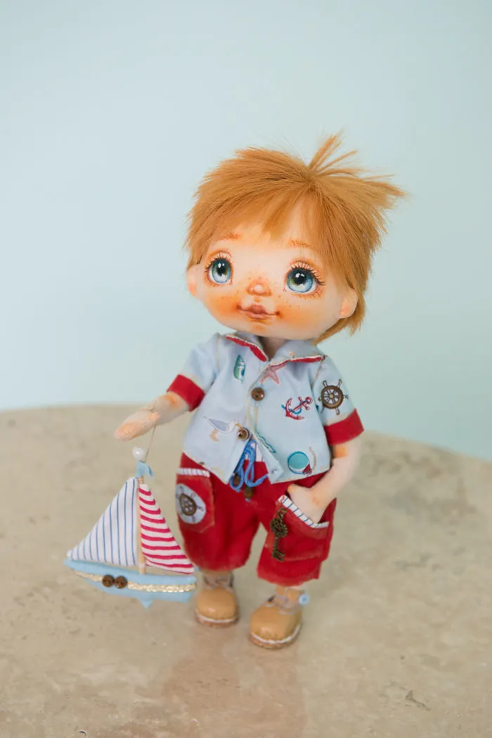 I Create One-Of-A-Kind Dolls By Sewing Them And Handpainting Their Faces (Part 2)