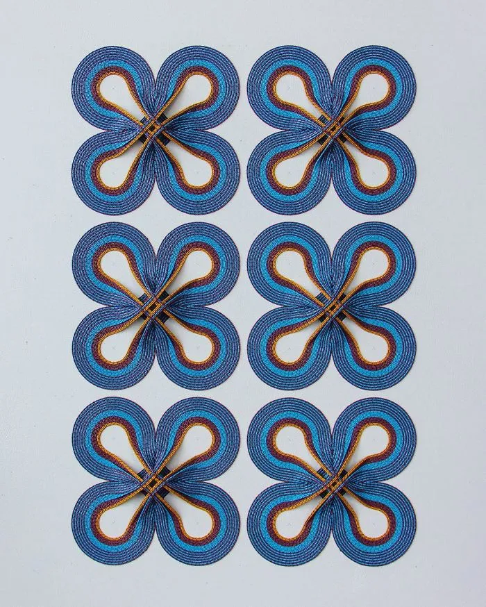 I Create 3D Paper Tapestries Made With Curled Paper Strips