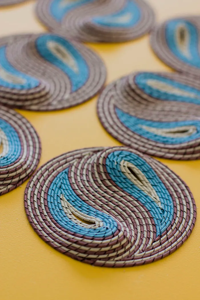 I Create 3D Paper Tapestries Made With Curled Paper Strips
