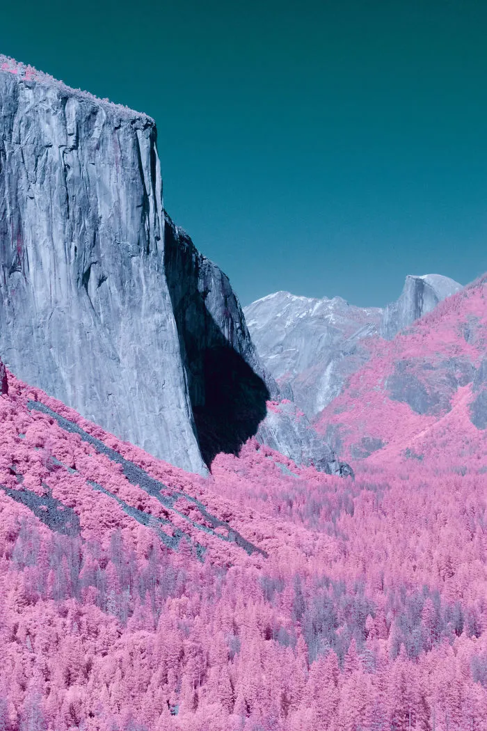 I Captured How Yosemite Would Look If You Saw It In Infrared
