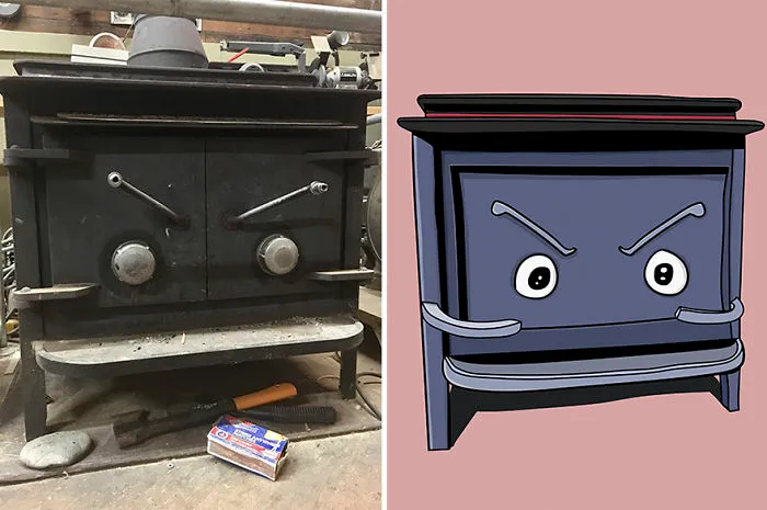 Tengo pareidolia y me dedico a la creación de personajes de las caras que veo