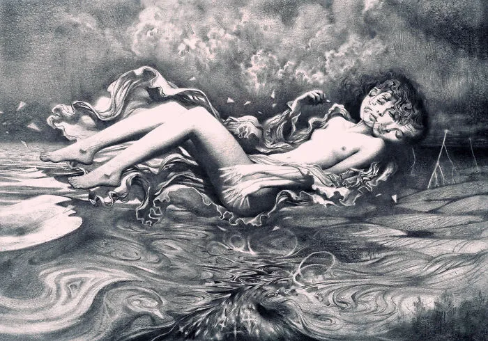 I Capture Dream-Like Images Using A Graphite Pencil