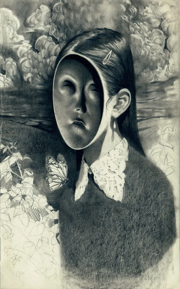 I Capture Dream-Like Images Using A Graphite Pencil