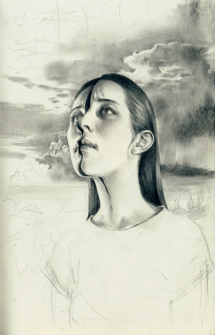 I Capture Dream-Like Images Using A Graphite Pencil