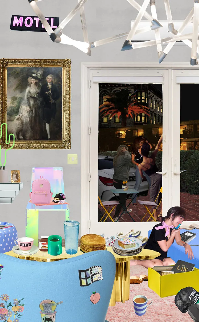 I Spent Two Months Making This 4-Story Apartment Collage