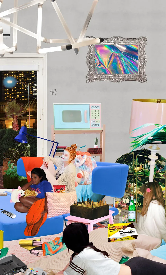 I Spent Two Months Making This 4-Story Apartment Collage