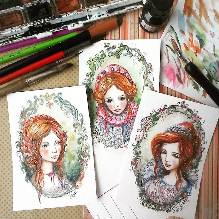 I Travel Through Fairy Tales And Create Magical Illustrations