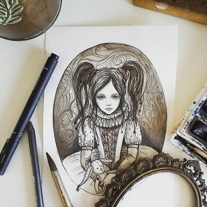 I Travel Through Fairy Tales And Create Magical Illustrations
