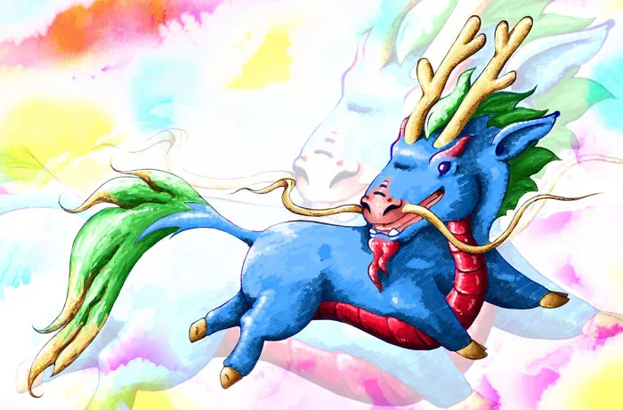 Happy Qilin