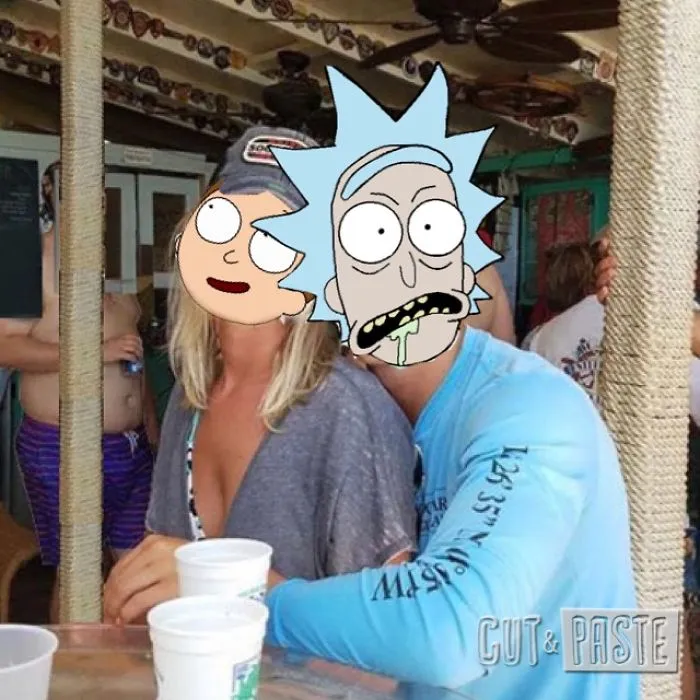 Couple Asks Internet To Photoshop Out Shirtless Guy From Engagement Photo, Regrets It Immediately