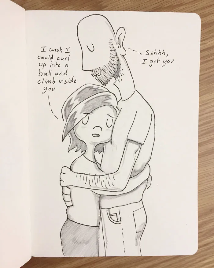 When Kellie Is Having A Hard Time I Try My Best To Help Her Through It, Because I Know She'll Do The Same For Me. Take Care Of Each Other, Guys