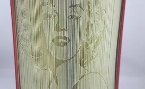 Folded Book Art - Marilyn Monroe