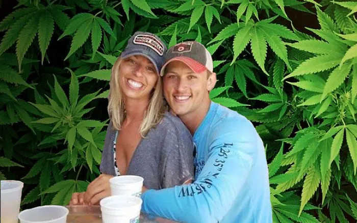 Couple Asks Internet To Photoshop Out Shirtless Guy From Engagement Photo, Regrets It Immediately