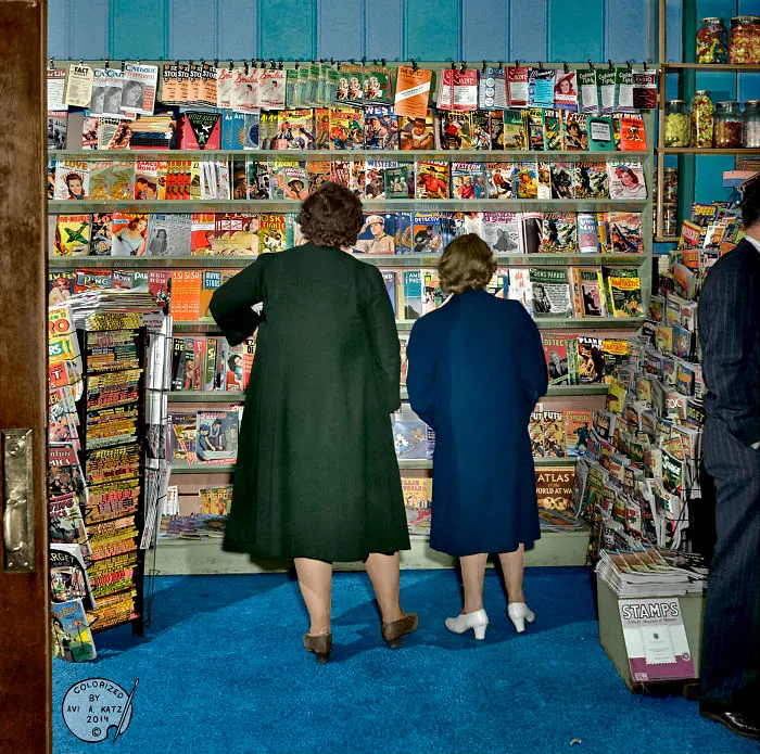 It Took Me One Year To Colorize This 1942 Photo