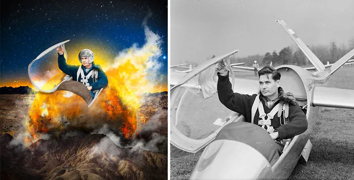 I Revive Vintage Photographs Into Trippy Digital Art