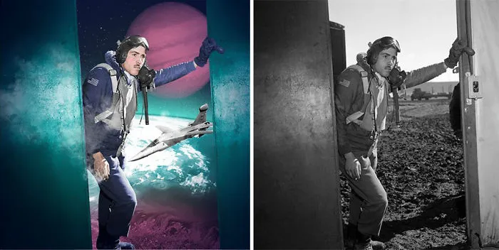 Reviving Vintage Photographs Into Trippy Digital Art
