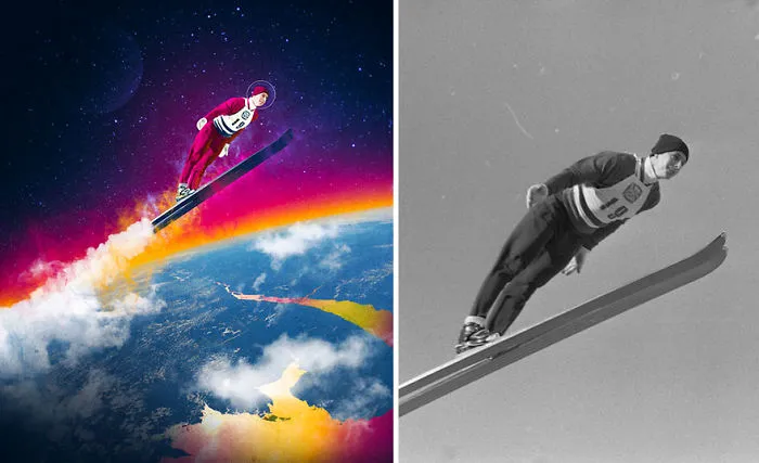 I Revive Vintage Photographs Into Trippy Digital Art