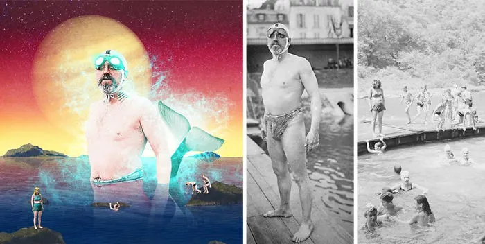 I Revive Vintage Photographs Into Trippy Digital Art