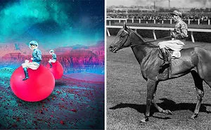 I Revive Vintage Photographs Into Trippy Digital Art