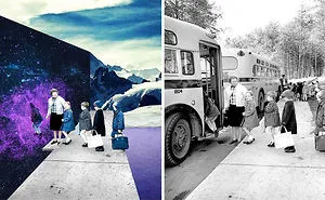 I Revive Vintage Photographs Into Trippy Digital Art