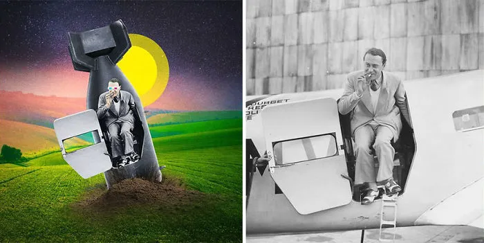 I Revive Vintage Photographs Into Trippy Digital Art