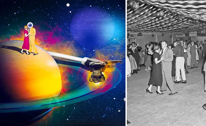 I Revive Vintage Photographs Into Trippy Digital Art