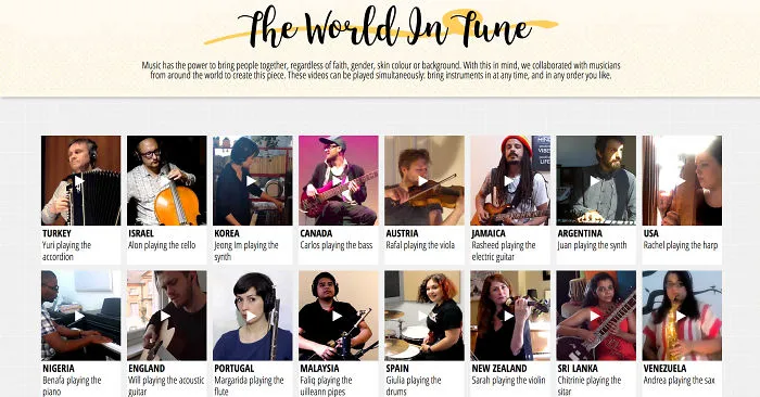 We Spent 4 Months Gathering Musicians Around The Globe And Created A World In Tune