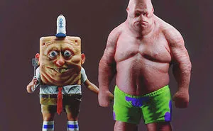 Realistic Version Of Spongebob And Patrick