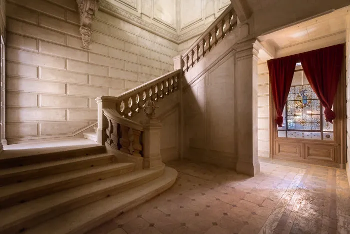 Abandoned Staircase In France