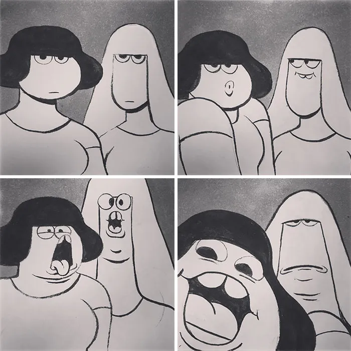 When You Get In The Photo Booth With Your Friend
