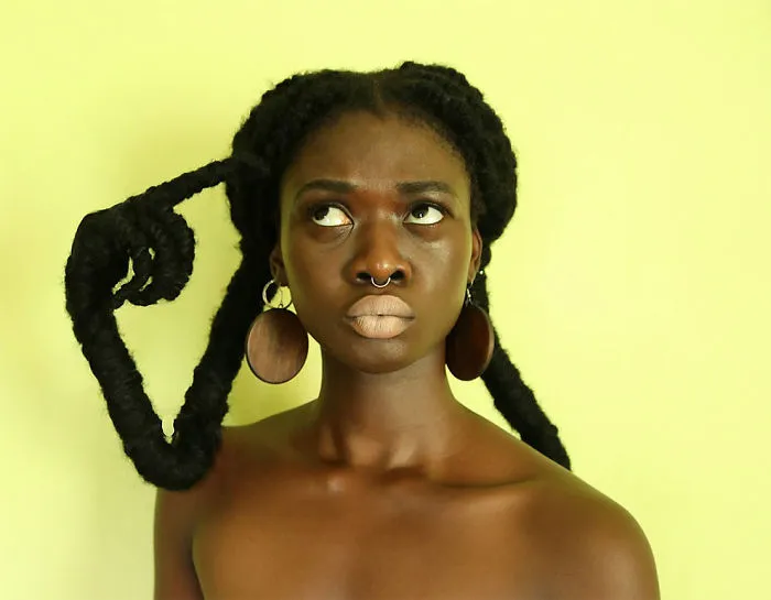 This Ivorian Artist Can Sculpt Her Hair Into Anything