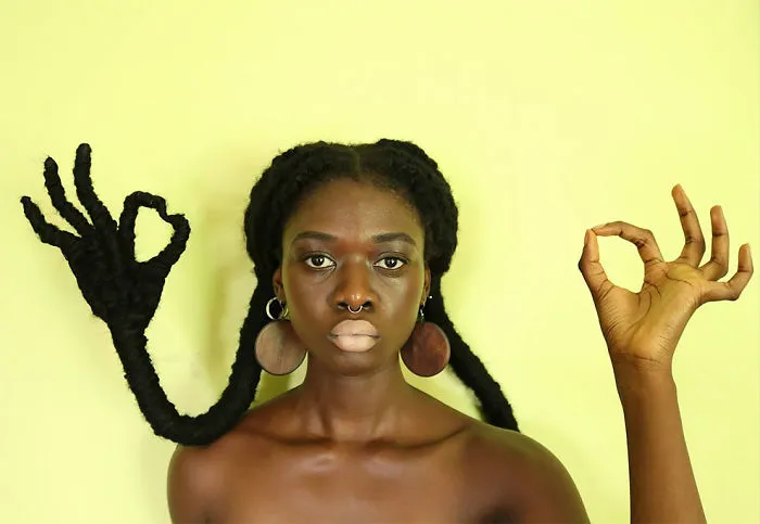 This Ivorian Artist Can Sculpt Her Hair Into Anything