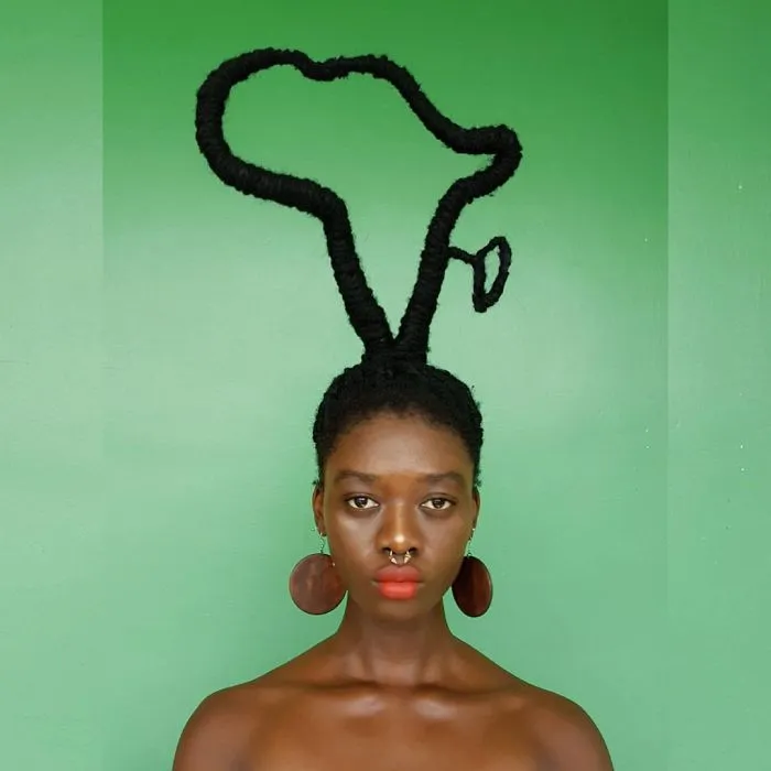 This Ivorian Artist Can Sculpt Her Hair Into Anything