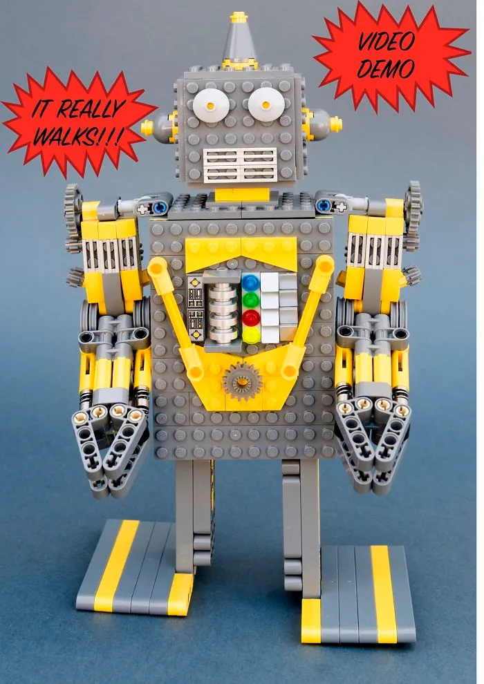 I Built This Lego Robot To Help With My Dream