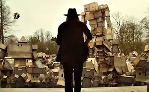 Cardboard Invasion In Amsterdam