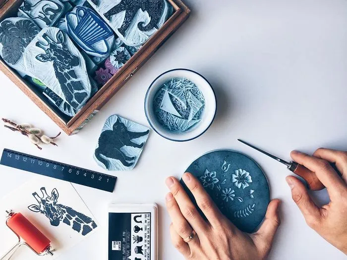 I Make Handprints And Hand Carvings Inspired By Nature, Culinary, Travel And The Beauties Of Life
