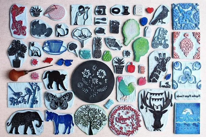 I Make Handprints And Hand Carvings Inspired By Nature, Culinary, Travel And The Beauties Of Life