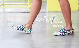 I Made A Colorful Dance Video-Clip With My Flat Sneakers To Sensitize Women About Their Choise Of Not Wearing High Heels.