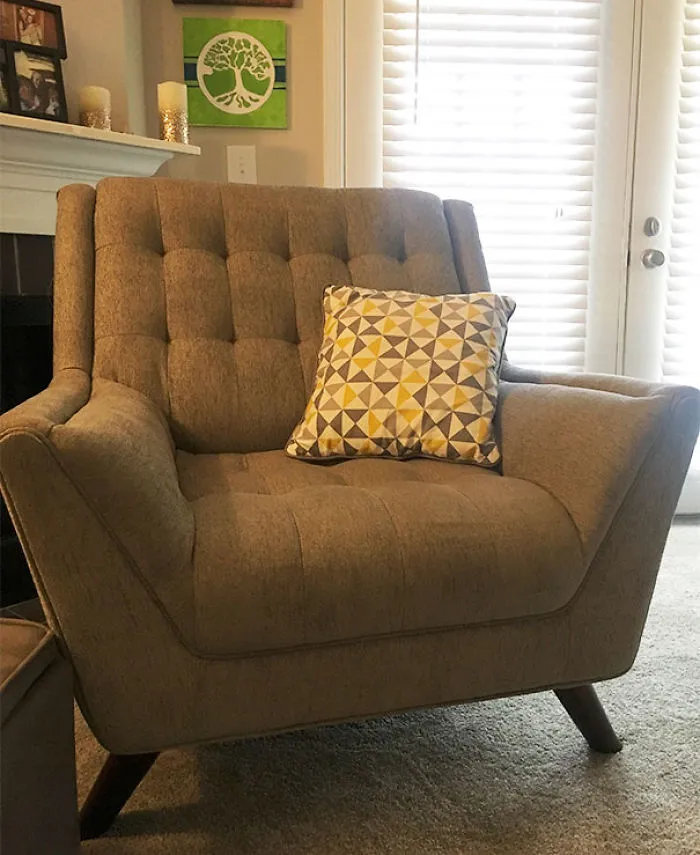35$ por este sillón de 2ª mano