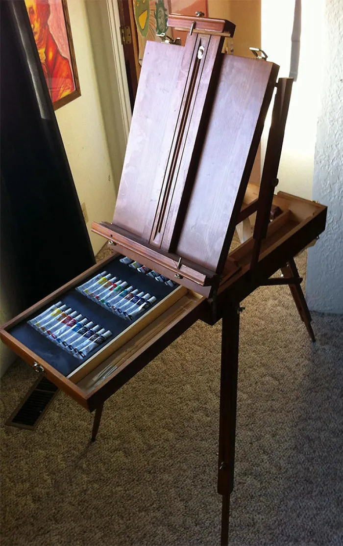 Brother Said Said He Wanted "Art Stuff" For His Birthday. Best 20$ Ever Spent At A Thrift Store