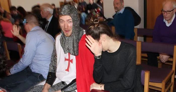 Guy Makes Best Friend Think Son's Christening Is A Costume Party, Hilarity Ensues