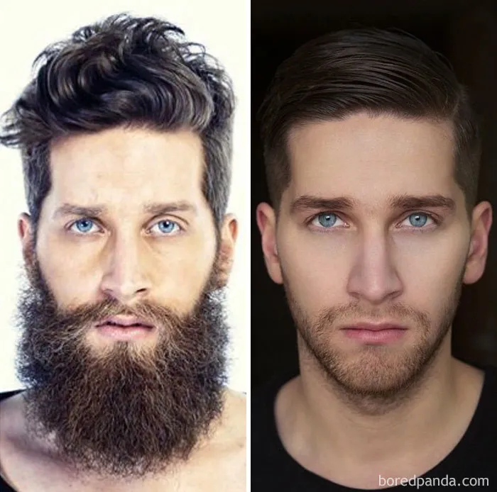 Before And After Beard