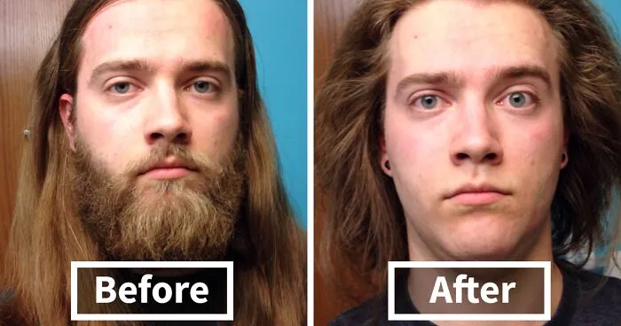 50 Men Before & After Shaving That You Won't Believe Are The Same Person