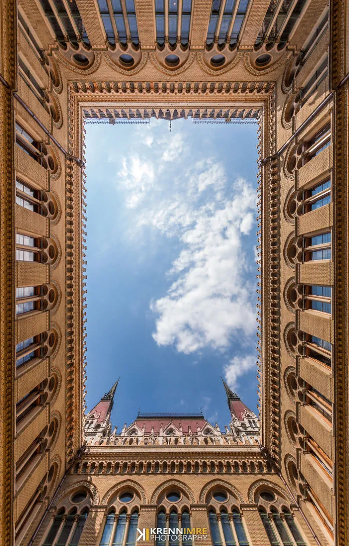 The Inner Courtyard Of The Parliament