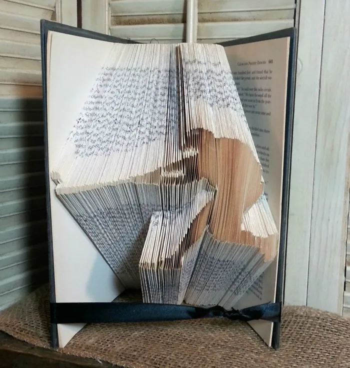Baseball Player Book Fold