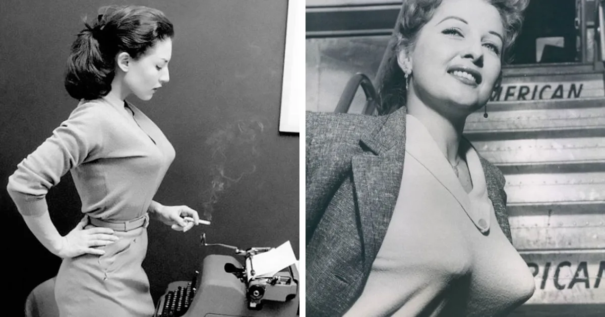 En los años 40 y 50 triunfaban los sujetadores torpedo, estas 10+ fotos te sacarán los ojos