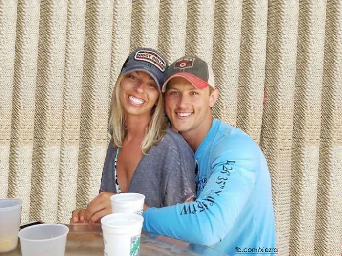 Couple Asks Internet To Photoshop Out Shirtless Guy From Engagement Photo, Regrets It Immediately