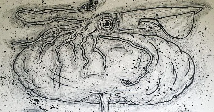 Narcoleptic Artist Paints Eerie Visions From Sleep Paralysis